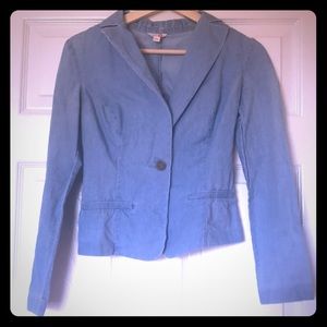G by Guess Washed Denim Blazer